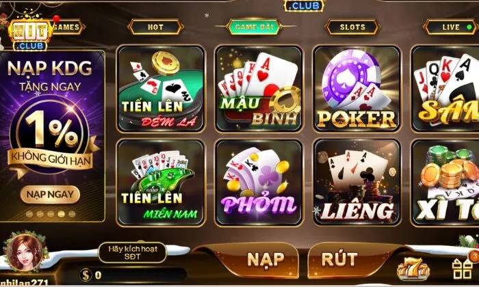 Tài khoản của người chơi được Hitclub bảo mật tối đa