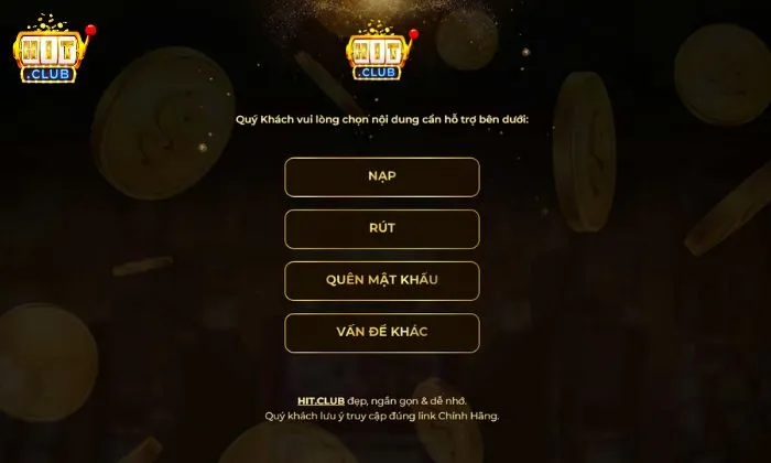 Livechat của Hitclub